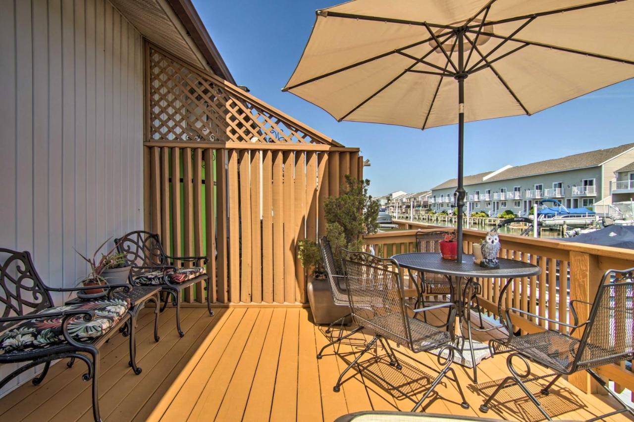 Airy Ocean City Condo On Canal Front With Deck! Εξωτερικό φωτογραφία